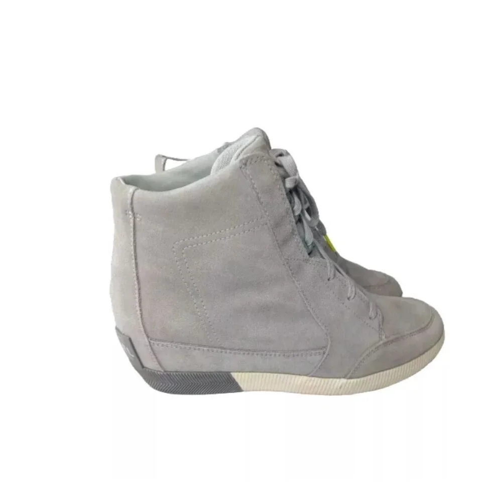 Sorel Out N About Wedge Boots Women’s Size 11 Gray Lace Up
